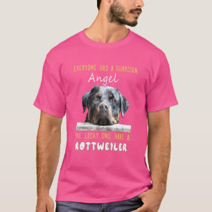 Mein Rottweiler ist ein Wächter Angel 1 T-Shirt