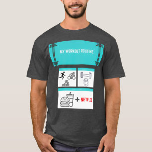 Mein routinemäßiges Gym-Geschenk T-Shirt