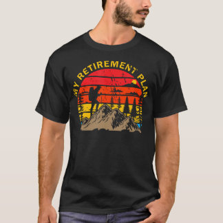 Mein Ruhestand Funny Wanderroman Vintag Hik T-Shirt