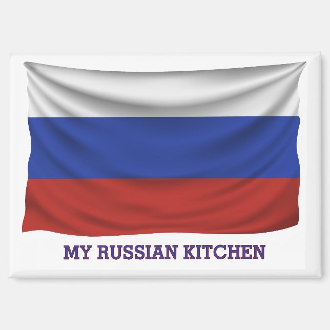Mein Russisches Küchenmagnet Magnet (Vorderseite)