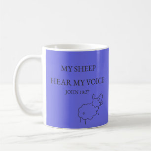 Mein Schaf hört meine Stimme Christlicher Becher Kaffeetasse