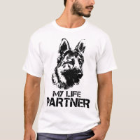 mein Schäferhundhund des Lebenpartners