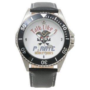 Mein Schatz   International Talk Like a Pirate Day Armbanduhr