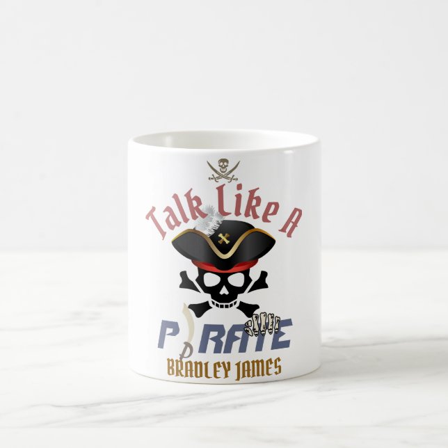 Mein Schatz | International Talk Like a Pirate Day Kaffeetasse (Mittel)