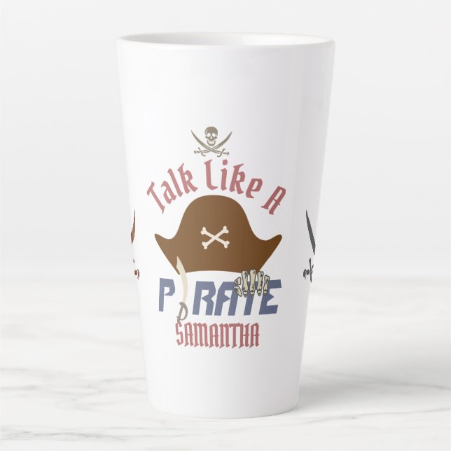 Mein Schatz | International Talk Like a Pirate Day Milchtasse (Vorderseite)