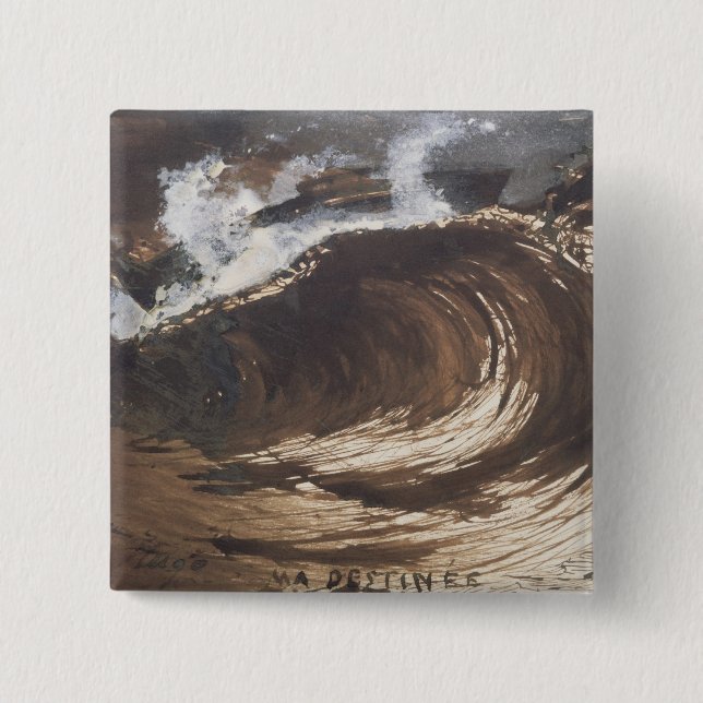 Mein Schicksal, 1857 Button (Vorderseite)