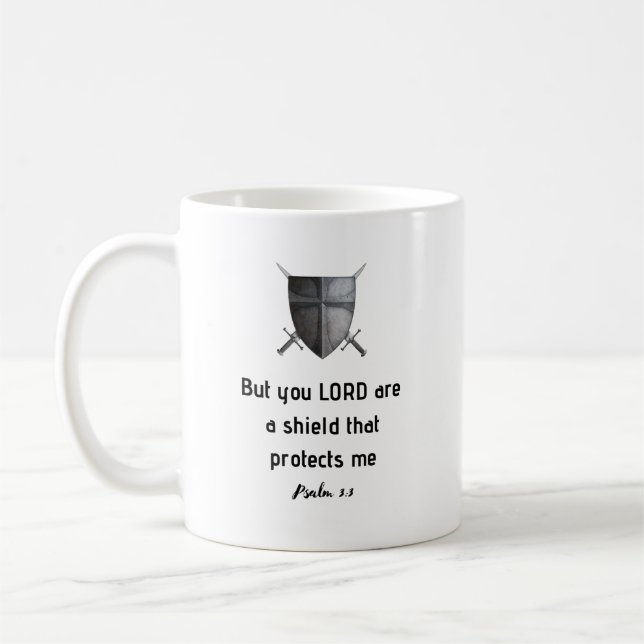 Mein Schildbibelverse Kaffeetasse (Links)