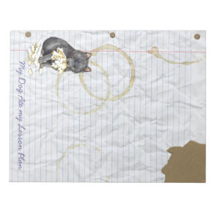 Mein Schipperke Ate Mein Lektionsplan Notizblock