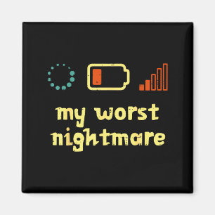 Mein schlechtestes niedriges WLAN-Signal Lustiger  Magnet