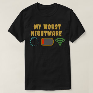 Mein schlimmster Albtraum Funny Gaben für Gamer T-Shirt