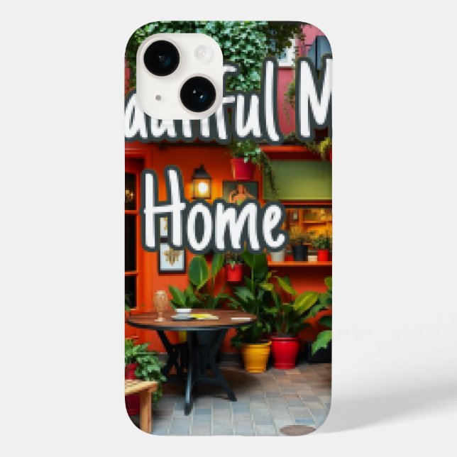 Mein schönes Zuhause  Case-Mate iPhone Hülle (Rückseite)