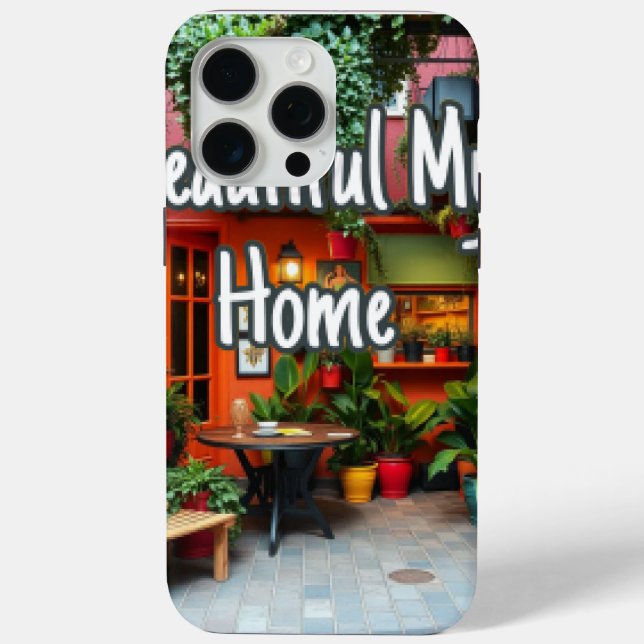 Mein schönes Zuhause  Case-Mate iPhone Hülle (Rückseite)
