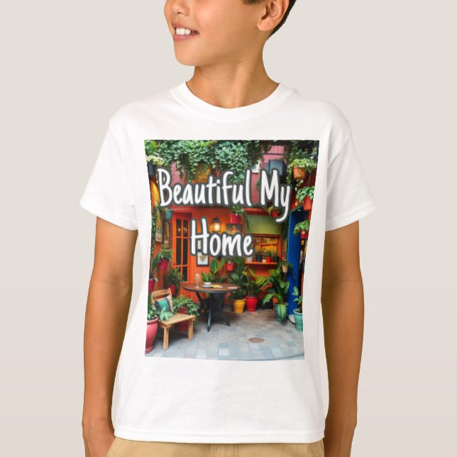 Mein schönes Zuhause  T-Shirt (Vorderseite)