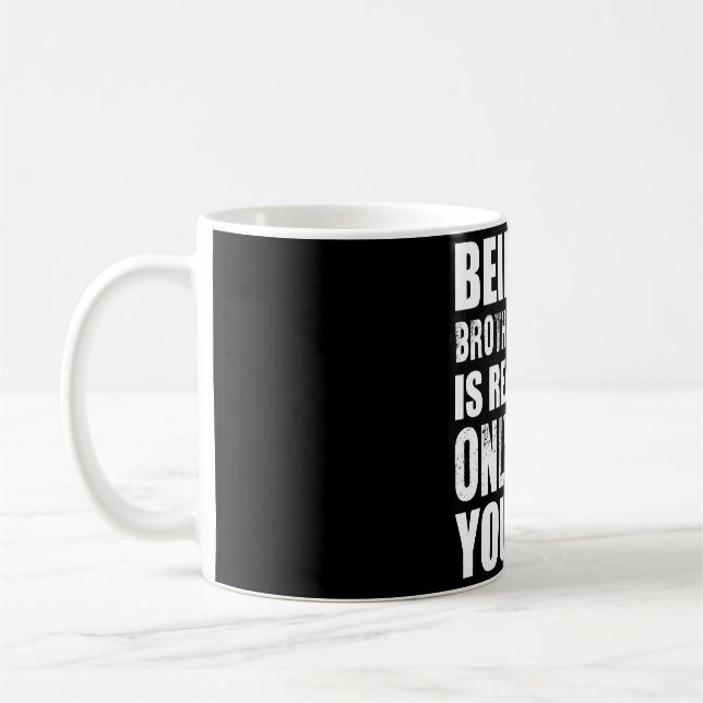 Mein Schwager sein, mein Weihnachtsbruder zu sein Kaffeetasse (Links)