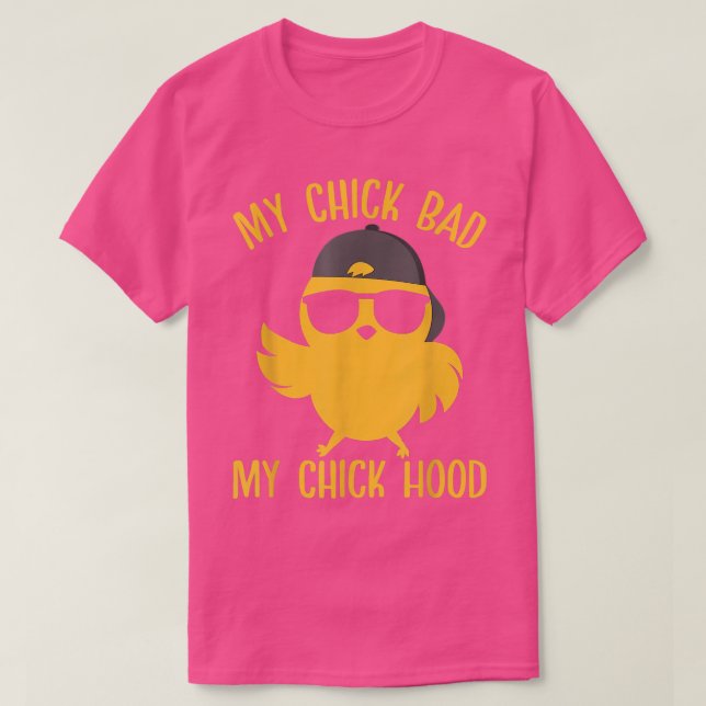 Mein Schwanz Bad mein Chick Hood Funny Oster Day  T-Shirt (Design vorne)