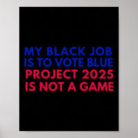Mein schwarzer Job ist es, Blue Project 2025 zu wä