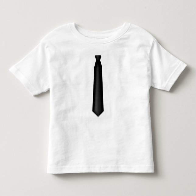Mein schwarzer Krawatten-T - Shirt (Vorderseite)