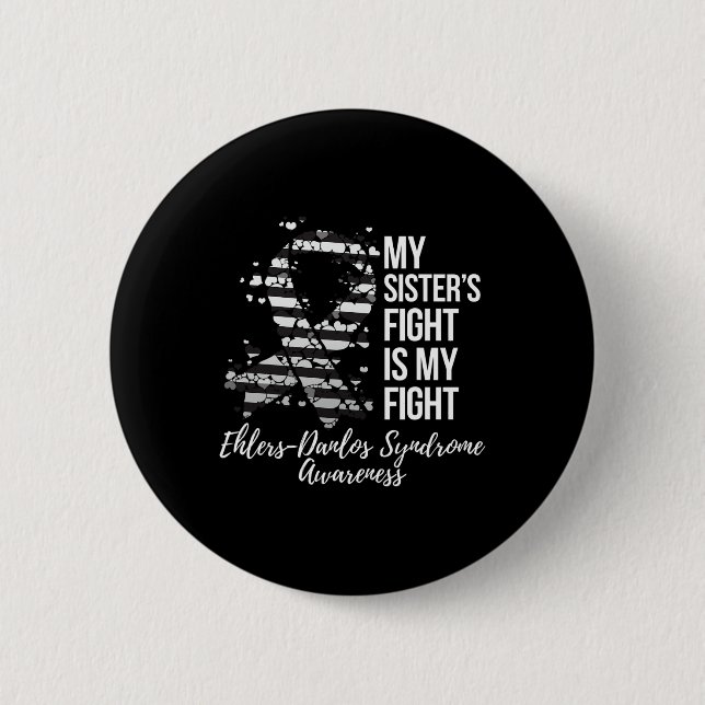 Mein Schwesterkampf-Grimm-Danzel-Syndrom Button (Vorderseite)