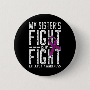 Mein Schwesterkampf ist mein Kampf gegen Epilepsie Button