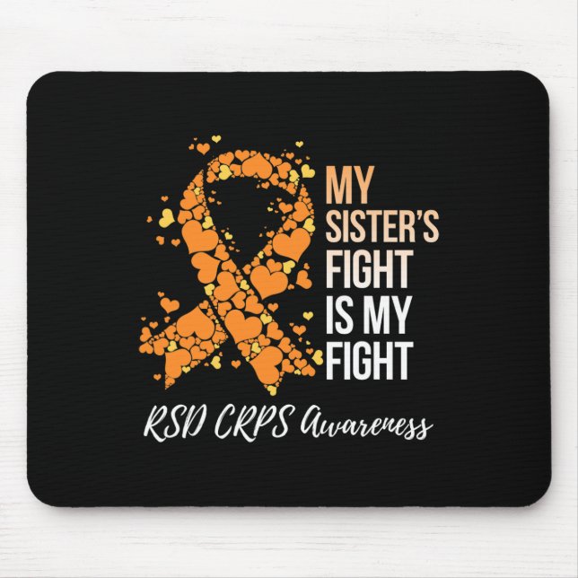 Mein Schwesterkampf ist mein Kämpfen RSS Crps Bewu Mousepad (Vorne)