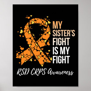 Mein Schwesterkampf ist mein Kämpfen RSS Crps Bewu Poster