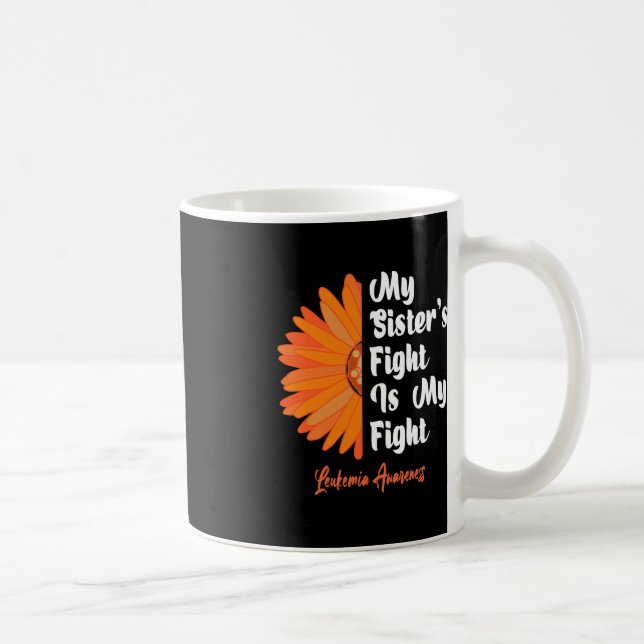 Mein Schwesterkampf ist meine Bekämpfung der Leukä Kaffeetasse (Rechts)