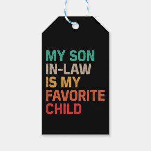 Mein Schwiegersohn ist mein Lieblingskind Geschenkanhänger