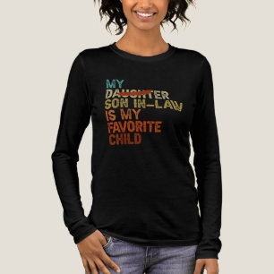 Mein Schwiegersohn ist mein Lieblingskind Lustig Tri-Blend Shirt