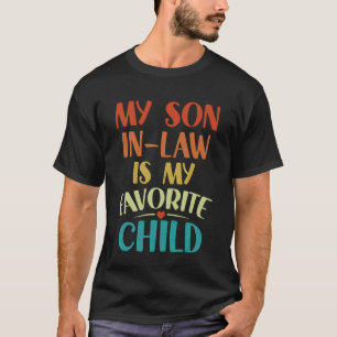 Mein Schwiegersohn ist mein Lieblingskind Retro Lu T-Shirt
