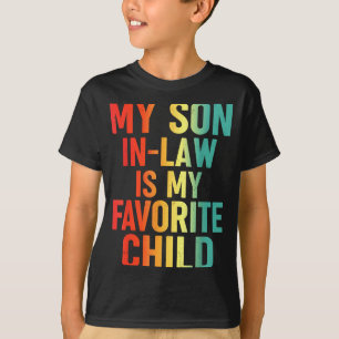 Mein Schwiegersohn ist mein Lieblingskind Retro Lu T-Shirt