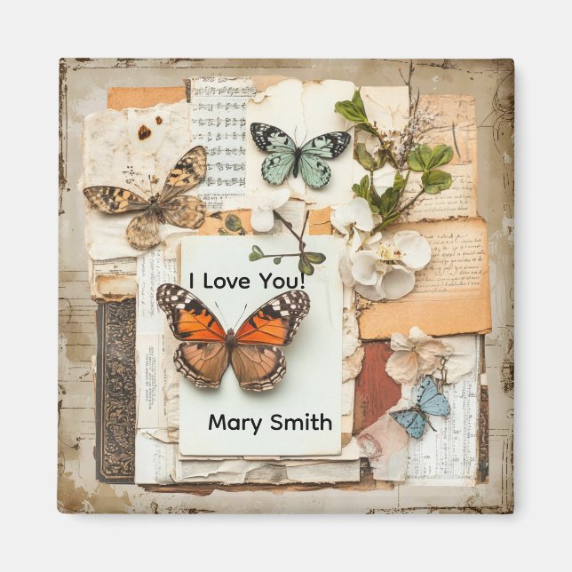 Mein Scrapbook  Magnet (Vorne)