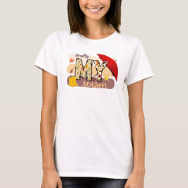 Mein Season Doodle Letters T - Shirt