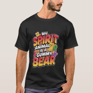 Mein Seelenverwandter ist ein Gummibärchen-Süßigke T-Shirt