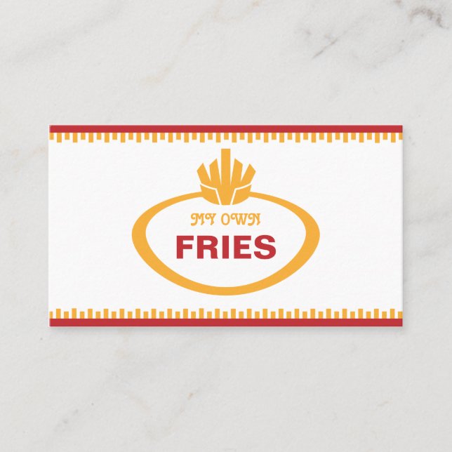 Mein Selbst brät Visitenkarte (Vorderseite)