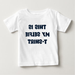 Mein Selfie-T-Shirt Baby T-shirt