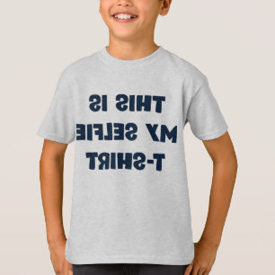 Mein Selfie-T-Shirt T-Shirt