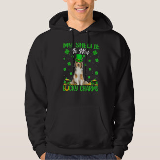 Mein Sheltie ist mein glücklicher Charms Sheltie D Hoodie
