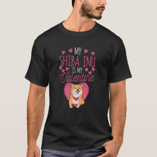 Mein Shiba Inu ist mein Valentinstag T-Shirt