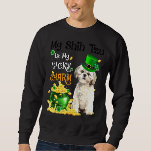 Mein Shih Tzu ist mein glücklicher Arm Niedlicher Sweatshirt