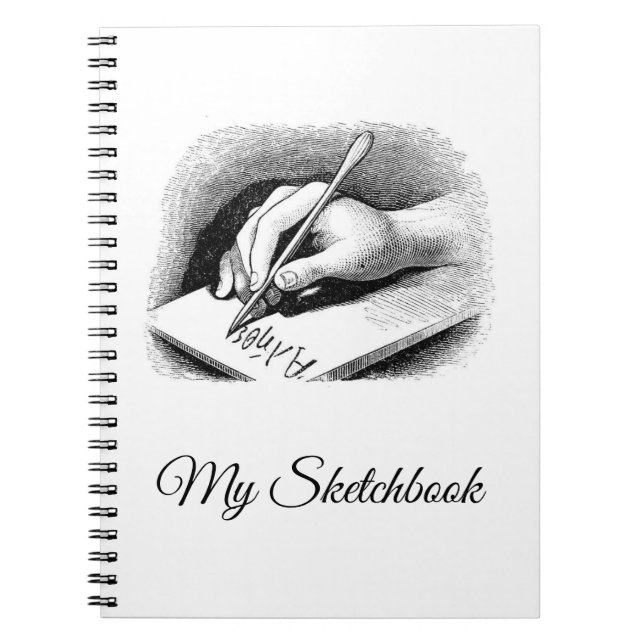 Mein Sketchbook Notizblock (Vorderseite)