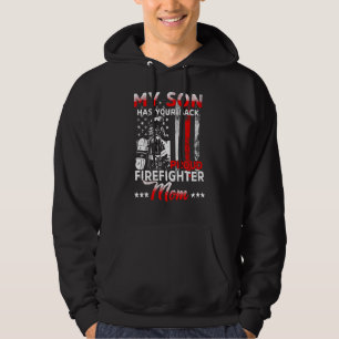 Mein Sohn hat deine Mama für den Feuerwehrmann. Hoodie
