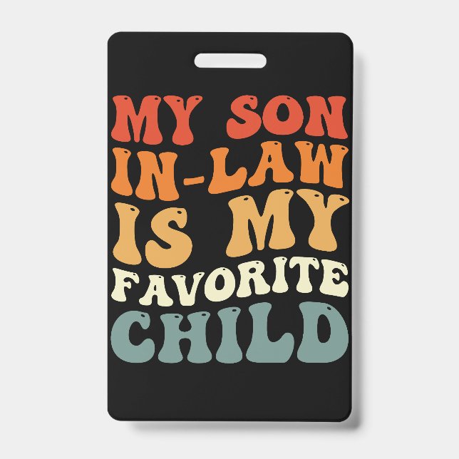 Mein Sohn im Jura ist meine Lieblingsfamilie Ausweis (Vorderseite)