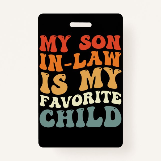 Mein Sohn im Jura ist meine Lieblingsfamilie Ausweis (Vorderseite)