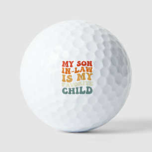 Mein Sohn im Jura ist meine Lieblingsfamilie Golfball