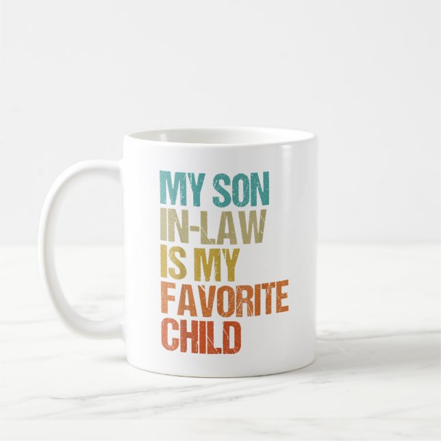 Mein Sohn im Jura ist meine Lieblingsfamilie im Ki Kaffeetasse (Links)