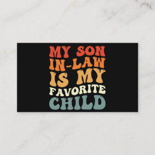 Mein Sohn im Jura ist meine Lieblingsfamilie Visitenkarte