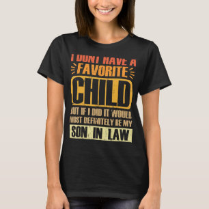 Mein Sohn im Jura ist meine Lieblingsvaterväter D T-Shirt