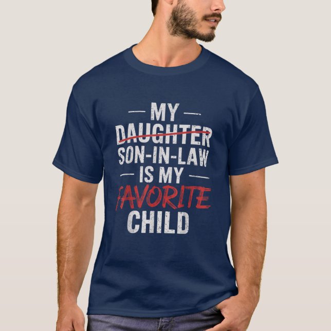 Mein Sohn im Jura ist meine liebste Kind-Funny-Elt T-Shirt (Vorderseite)