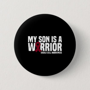 Mein Sohn ist ein Burgunder-Soldat aus dem Krieger Button