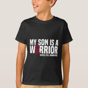 Mein Sohn ist ein Burgunder-Soldat aus dem Krieger T-Shirt